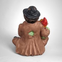 Vintage Emmett Kelly Jr. Clown with Monkey Collectible Figurine