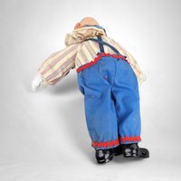 1985 Vintage Creepy Clown Doll - A Hauntingly Unique Collectible