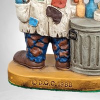 Melody in Motion Hobo Clown Figurine - Danger! Pharmacist at Work