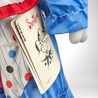 Vintage Heritage Mint 16" Creepy Clown Doll with Stand: Unique Collector's Item