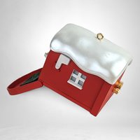 1991 Hallmark Keepsake Chris Mouse Mail Lighting Ornament - Vintage Holiday Collectible