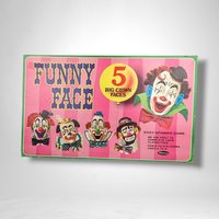Vintage 1968 Funny Face Clown Game: Nostalgic Fun and Laughter