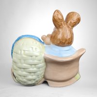 1989 Schmid F. Warne Beatrix Potter Mom and Babies Mouse Nightlight: Vintage Collectible Delight