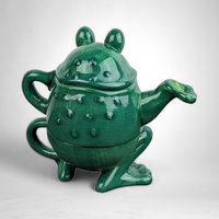 Charming Ganz Frog Teapot and Cup for One: A Unique Tea-Time Companion