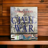 The Timechart of the Civil War: Hardcover Book
