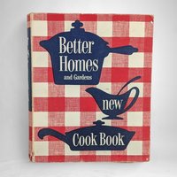 Vintage 1953 Better Homes and Gardens New Cookbook