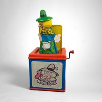 1976 Mattel Mother Goose Jack in the Box: Classic Nostalgic Toy