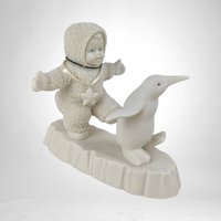 Vintage 2000 Dept. 56 Snowbabies "Perfect Balance" Figurine - Collectible Winter Decor