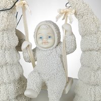 Vintage 1997 Dept. 56 Snowbabies "When the Bough Breaks" Figurine - Heartwarming Collectible Winter Decor