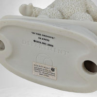 2000 Dept. 56 Snowbabies "In The Groove" Figurine - Charming Collectible Winter Decor