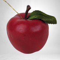 Vintage Set of 12 Sears Apple Ornaments - Classic Holiday Decorations