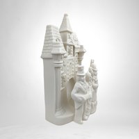 1990s Party Lite Carolers Ceramic Tealight Candle Holder