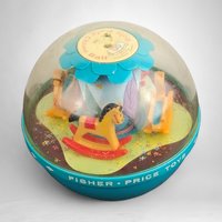 1966 Fisher-Price Roly Poly Chime Ball Baby Toy: Vintage Playtime Classic
