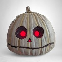 Vintage Halloween Jack-o'-Lantern Light