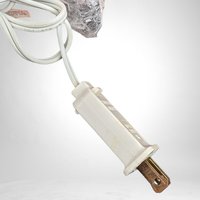 Vintage Halloween Popcorn/Melted Plastic Jack-o'-Lantern Light