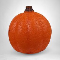 Vintage Halloween Popcorn/Melted Plastic Jack-o'-Lantern Light