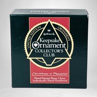 Vintage 1989 Hallmark 'Christmas is Peaceful' Ornament