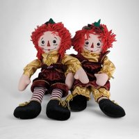 Vintage Applause 18" Raggedy Ann and Andy Doll Pair - Classic Collectibles