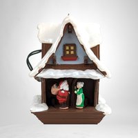 Vintage 1998 Hallmark Last Minute Hug Light and Motion Ornament - Nostalgic Collectible Holiday Decor