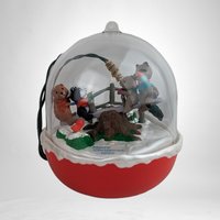 1992 Hallmark Forest Frolics Light and Motion Ornament - Enchanted Woodland Delight