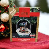 1991 Hallmark Forest Frolics Light and Motion Ornament - Woodland Magic