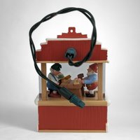 1987 Hallmark Kringle's Toy Shop Light and Motion Ornament - Holiday Whimsy