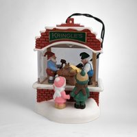 1987 Hallmark Kringle's Toy Shop Light and Motion Ornament - Holiday Whimsy
