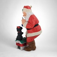 1992 Hallmark Coca-Cola Santa Playful Pal Ornament - Vintage Christmas Collectible