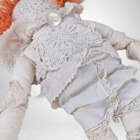 Handmade 17" Lacy Raggedy Ann Doll
