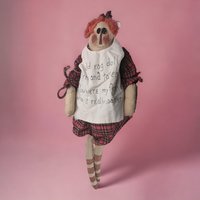 Handmade Vintage 18" Rag Doll - Timeless Collectible Toy