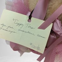 Handmade Vintage Tippy Toes Ballerina Bear by Deanna Brittsan |  Collectible Bear | Artist Bear |  Ballerina Bear |  OOAK Bear