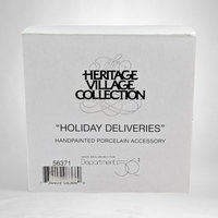 Vintage Dept. 56 Holiday Deliveries North Pole Figurine - Festive Christmas Collectible