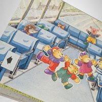 Vintage 1996 Ten Bears Go Marching Pop Up Book
