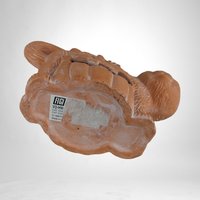 1998 Figi Terracotta Halloween Cat Tealight Holder