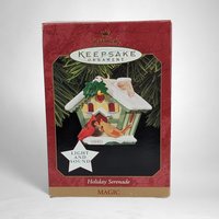 1997 Hallmark Keepsake Holiday Serenade Light and Sound Ornament - Festive Musical Delight!