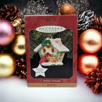 1997 Hallmark Keepsake Holiday Serenade Light and Sound Ornament - Festive Musical Delight!