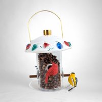 1988 Hallmark Festive Feeder Light Up Ornament - A Vintage Holiday Glow