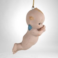 Timeless Charm: Vintage Kewpie Doll Angel Ornament - A Nostalgic Touch for Your Holiday Décor!