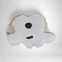 Vintage Ceramic Cherub Small Wall Hanging