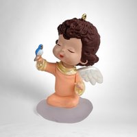 1995 Hallmark Mary's Angels Camellia Ornament - Vintage Collectible Holiday Decor