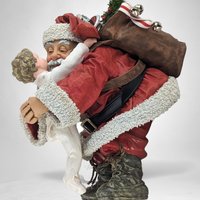 1996 Clothique Possible Dreams Hugging Santa Figure – Heartwarming Holiday Collectible