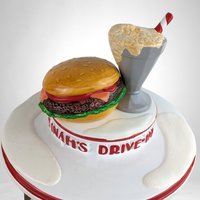 1993 Dept. 56 Dinah's Drive-In Village House