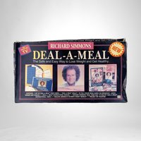 Vintage 1994 Richard Simmons Deal a Meal with Unused VHS