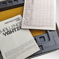 Vintage 1974 Milton Bradley Challenge Yahtzee Game