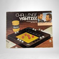 Vintage 1974 Milton Bradley Challenge Yahtzee Game