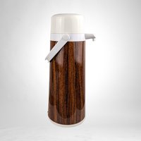Vintage Diamond Wood Grain Look 1.9 Litre Airpot