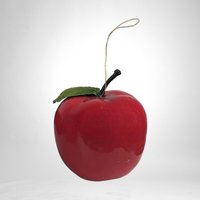 Set of 10 Vintage Apple Ornaments - Timeless Elegance for Festive Delight