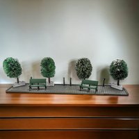 Vintage Dept. 56 Boulevard 14-Piece Accessory Set - Timeless Holiday Village Collection