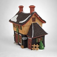 1990 Dept. 56 Ichabod Crane's Cottage, Sleepy Hollow - Vintage Christmas Village Collectible