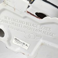 1989 Dept. 56 "Jannes Mullet Amish Farmhouse" - Vintage New England Village Collectible